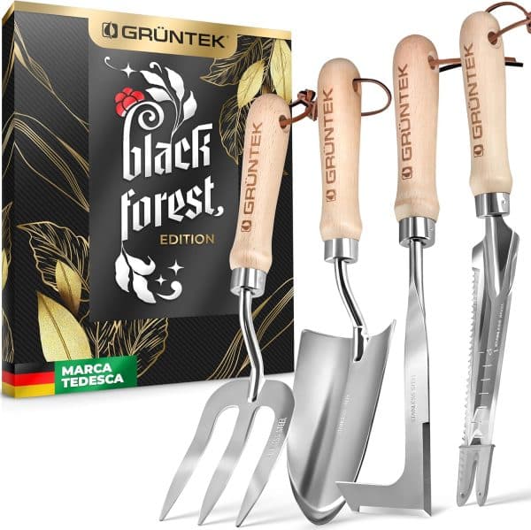GRÜNTEK Set 4 Attrezzi da Giardino Recensione